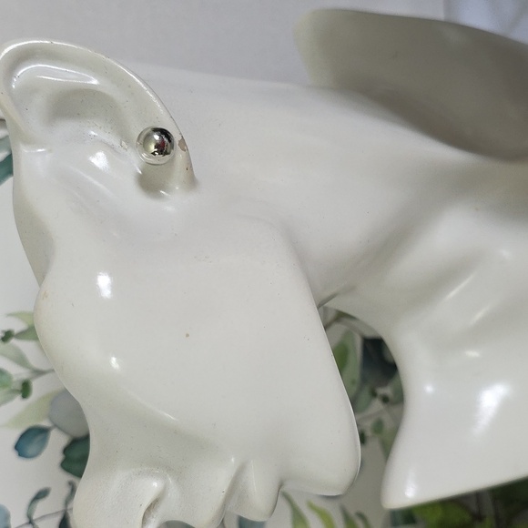 Glam Silver with Rhinstone Flower Choker Necklace with Earrings Set - Picture 10 of 10